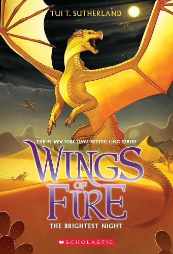 Паперова книга «Wings of Fire: The Brightest Night (b&w)», автор Туї Т. Сазерленд - фото №1