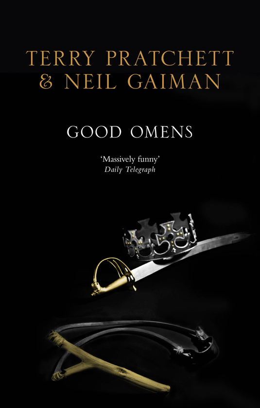 Бумажная книга «Good Omens», авторов Терри Пратчетт, Нил Гейман - фото №1