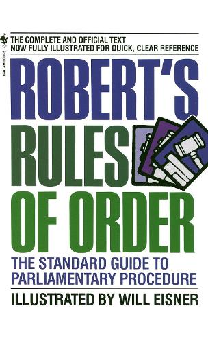 Бумажная книга «Robert's Rules of Order: The Standard Guide to Parliamentary Procedure», автор Уилл Эйснер - фото №1