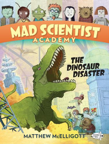 Бумажная книга «Mad Scientist Academy: The Dinosaur Disaster», автор Мэтью МакЭллиготт - фото №1
