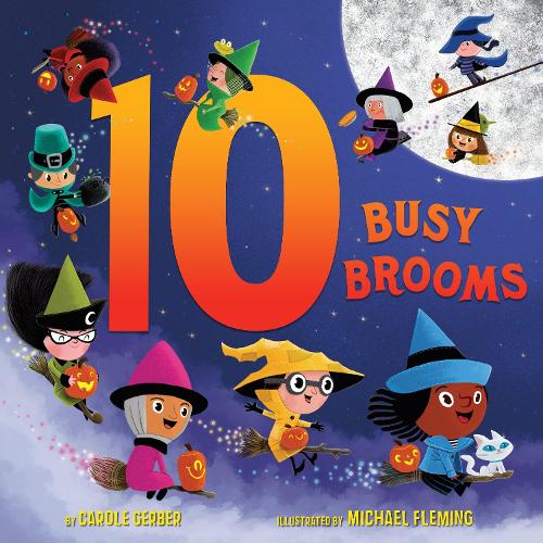 Бумажная книга «10 Busy Brooms», автор Кэрол Гербер - фото №1