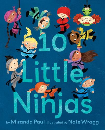 Бумажная книга «10 Little Ninjas», автор Миранда Пол - фото №1