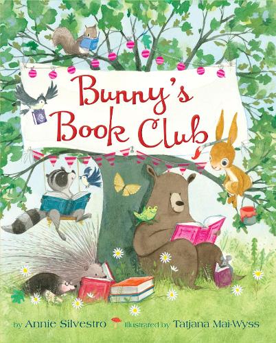Бумажная книга «Bunny's Book Club», автор Энни Сильвестро - фото №1
