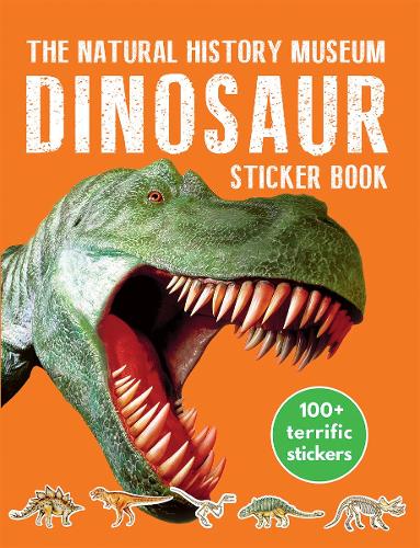 Бумажная книга «DINOSAUR STICKER BOOK 3» - фото №1