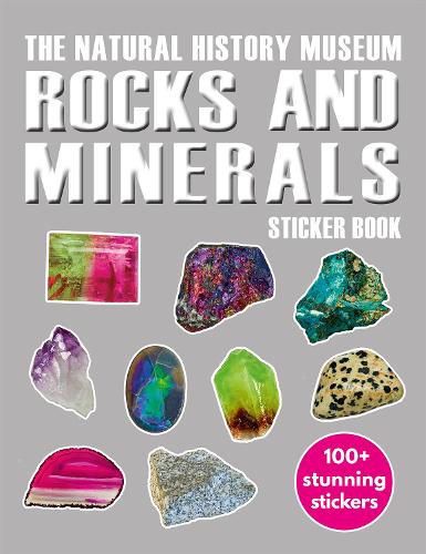 Бумажная книга «Rocks and Minerals Sticker Book», автор Natural History Museum - фото №1