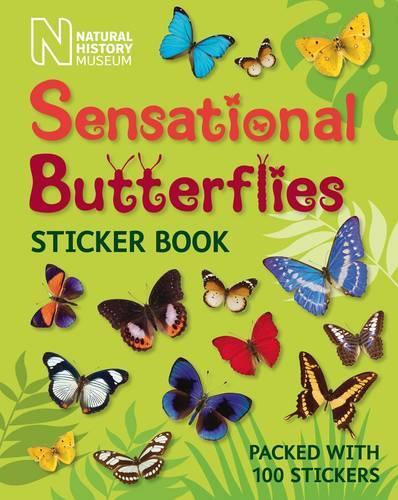 Бумажная книга «Sensational Butterflies Sticker Book», автор Natural History Museum - фото №1