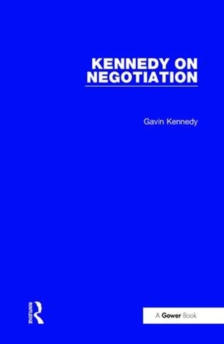 Бумажная книга «Kennedy on Negotiation», автор Гэвин Кеннеди - фото №1