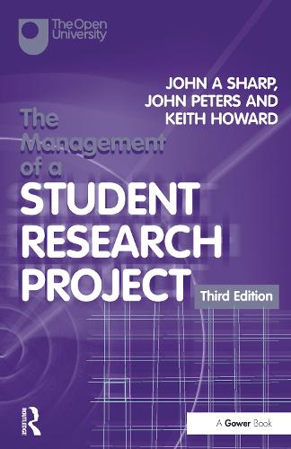 [object Object] «The Management of a Student Research Project», авторов Джон А. Шарп, Джон Питерс - фото №1
