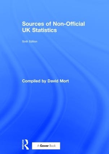 Бумажная книга «Sources of Non-Official UK Statistics» - фото №1