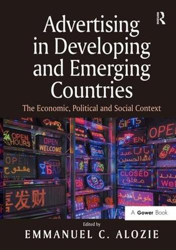 Паперова книга «Advertising in Developing and Emerging Countries: The Economic, Political and Social Context» - фото №1