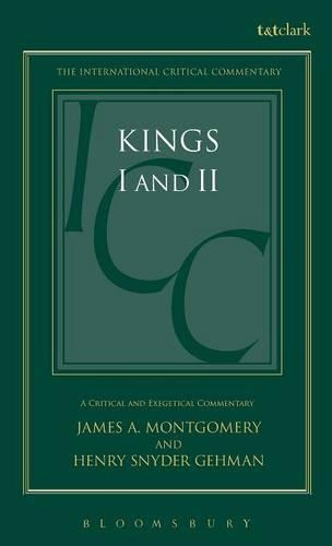 Паперова книга «Kings I and II», авторів Генрі Снайдер Геман, Джеймс А. Монтгомері - фото №1