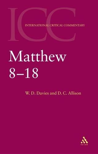 Бумажная книга «Matthew 8-18: Volume 2», автор У. Д. Дэвис - фото №1