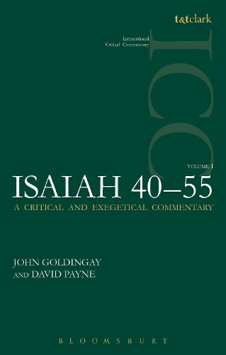 Бумажная книга «Isaiah 40-55 Vol 1 (ICC): A Critical and Exegetical Commentary», авторов Дэвид Пейн, Джон Голдингей - фото №1