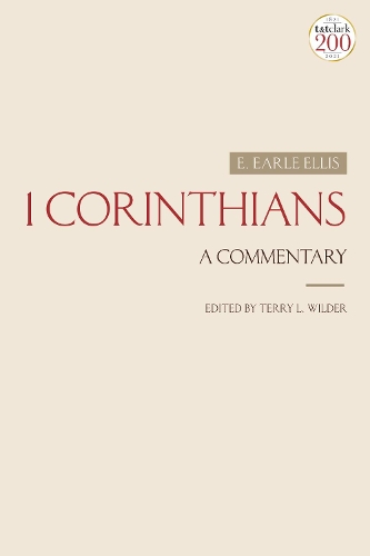 Паперова книга «1 Corinthians: A Commentary», автор Е. Ерл Елліс - фото №1