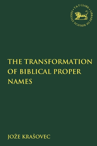 [object Object] «The Transformation of Biblical Proper Names», автор Юзе Красовец - фото №1