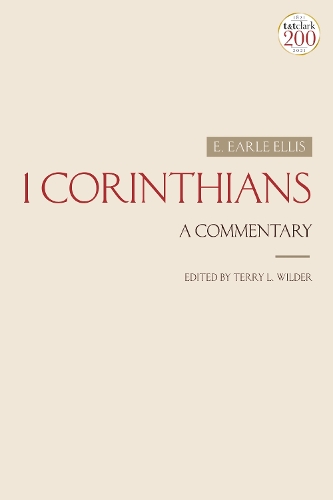 Паперова книга «1 Corinthians: A Commentary», автор Е. Ерл Елліс - фото №1