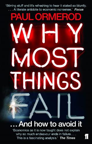 Паперова книга «Why Most Things Fail», автор Пол Ормерод - фото №1