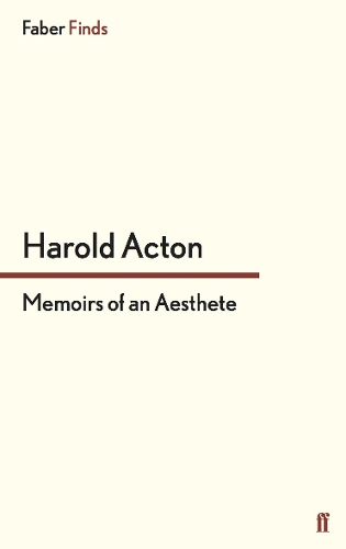 Бумажная книга «Memoirs of an Aesthete», автор Гарольд Актон - фото №1