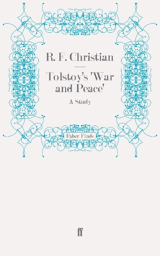 Паперова книга «Tolstoy's 'War and Peace': A Study», автор Реджинальд Ф. Крістіан - фото №1