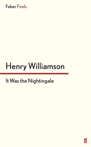 Паперова книга «It Was the Nightingale», автор Генрі Вільямсон - фото №1