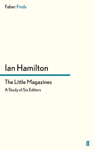 Бумажная книга «The Little Magazines: A Study of Six Editors», автор Иэн Гамильтон - фото №1