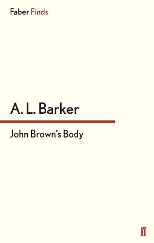 Паперова книга «John Brown's Body», автор Одрі Лілліан Баркер - фото №1