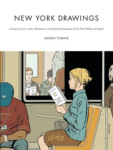 Паперова книга «New York Drawings», автор Адріан Томін - фото №1