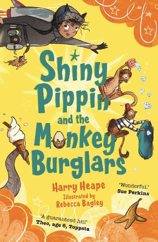 Бумажная книга «Shiny Pippin and the Monkey Burglars», автор Гарри Хип - фото №1