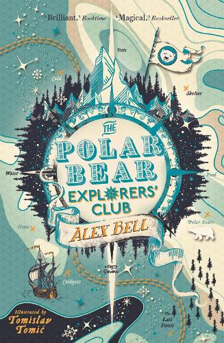 Паперова книга «The Polar Bear Explorers' Club», автор Алекс Белл - фото №1