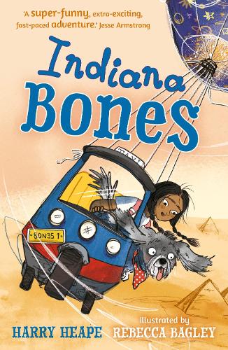 Бумажная книга «Indiana Bones», автор Гарри Хип - фото №1