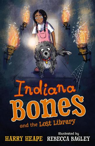 Бумажная книга «Indiana Bones and the Lost Library», автор Гарри Хип - фото №1