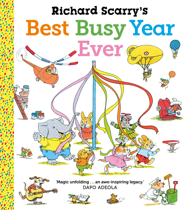 Бумажная книга «Richard Scarry's Best Busy Year Ever», автор Ричард Скарри - фото №1