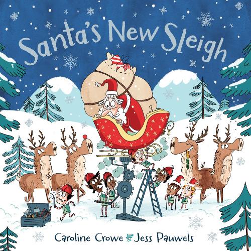 Бумажная книга «Santa's New Sleigh», автор Кэролайн Кроу - фото №1