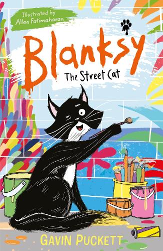 Бумажная книга «Blanksy the Street Cat», автор Гэвин Пакетт - фото №1