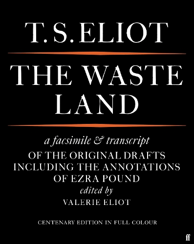 Бумажная книга «The Waste Land Facsimile», автор Томас Элиот - фото №1