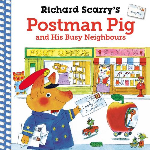 Бумажная книга «Richard Scarry's Postman Pig and His Busy Neighbours», автор Ричард Скарри - фото №1