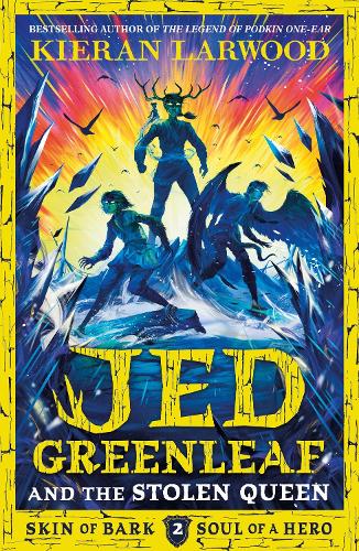 Паперова книга «Jed Greenleaf and the Stolen Queen», автор Кіран Ларвуд - фото №1