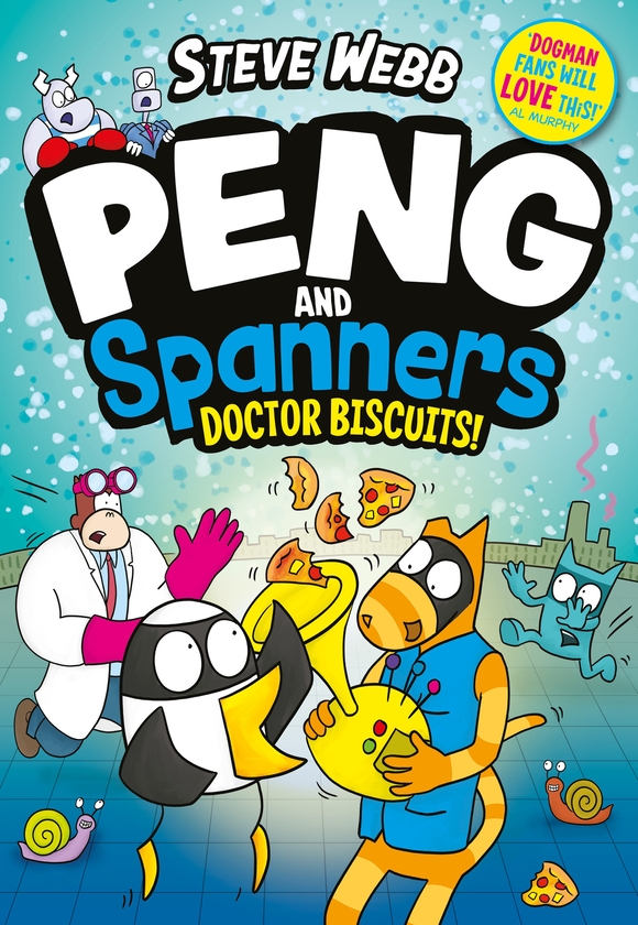 Бумажная книга «Peng and Spanners: Doctor Biscuits!: The laugh-out-loud series for fans of Bunny vs Monkey!», автор Стив Уэбб - фото №1
