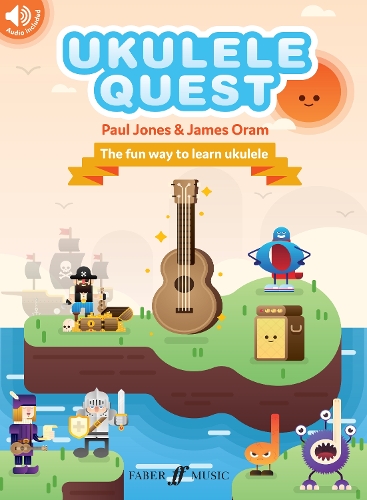 Паперова книга «Ukulele Quest», авторів Джеймс Орам, Пол Джонс - фото №1
