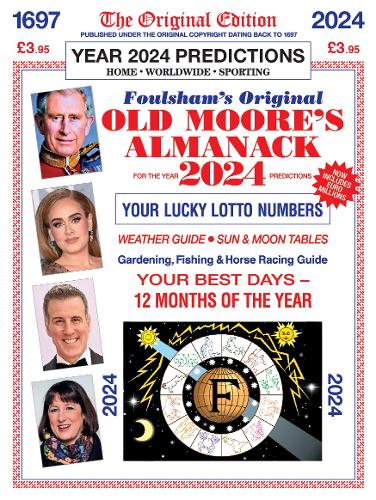 Бумажная книга «Old Moore's Almanac 2024», автор Фрэнсис Мур - фото №1