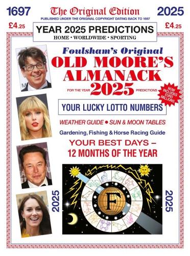Паперова книга «Old Moore's Almanac 2025», автор Френсіс Мур - фото №1