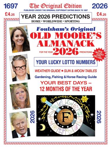 Паперова книга «Old Moore's Almanac 2026», автор Френсіс Мур - фото №1