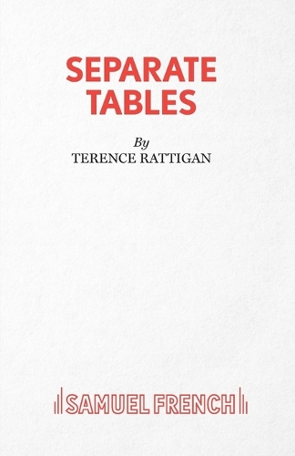 Бумажная книга «Separate Tables», автор Теренс Раттиган - фото №1