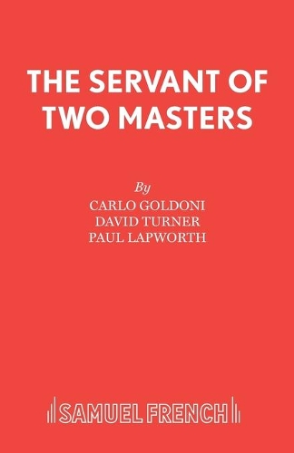 Паперова книга «The Servant of Two Masters», автор Карло Гольдоні - фото №1
