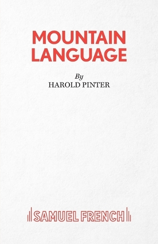 Паперова книга «Mountain Language», автор Гарольд Пінтер - фото №1