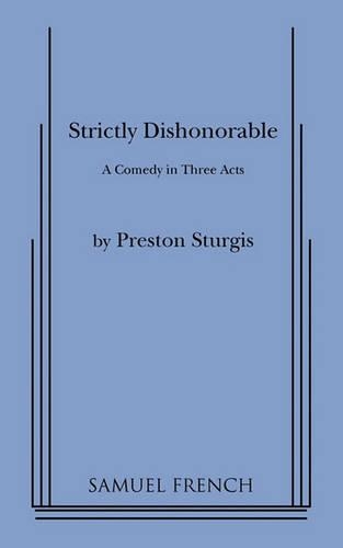 Паперова книга «Strictly Dishonorable», автор Престон Стерджис - фото №1