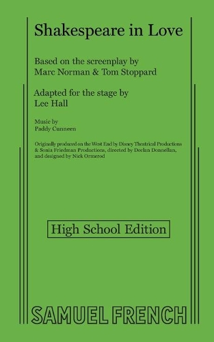 Бумажная книга «Shakespeare in Love (High School Edition)», авторов Ли Холл, Марк Норман, Том Стоппард - фото №1