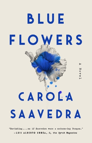 Паперова книга «Blue Flowers», автор Карола Сааведра - фото №1