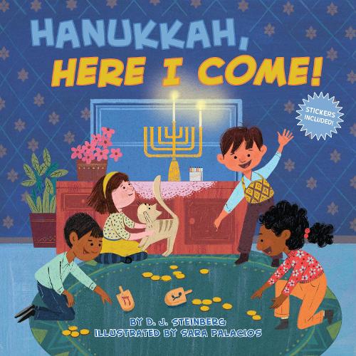 Паперова книга «Hanukkah, Here I Come!», автор Д.Дж. Стейнберг - фото №1