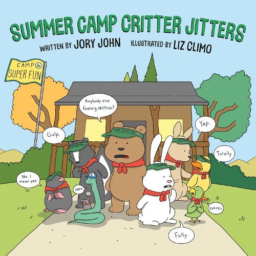 Паперова книга «Summer Camp Critter Jitters», автор Джорі Джон - фото №1